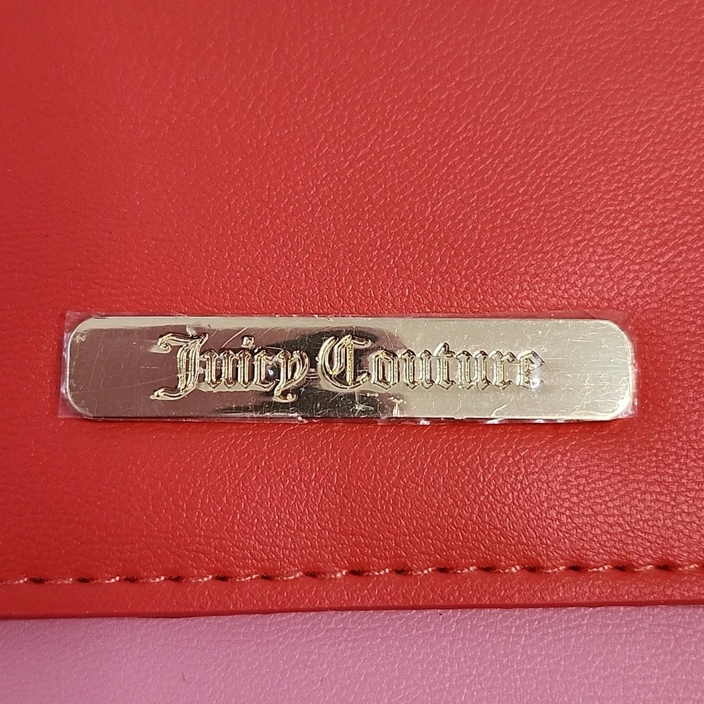 Juicy Couture Two-tone Crossbody Bag with Lily Pulitzer ID Keychain Coin Purse